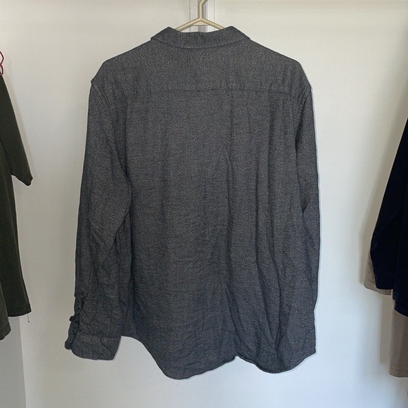 Cozy Knit Cotton Button Down Shirt - Picture 5 of 6